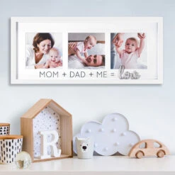 Malden 4x4 Mom, Dad And Me Wood Collage Picture Frame, 15x7 -Hallmark 4x4 MomDadMe Wood Collage Picture Frame 3569344 03