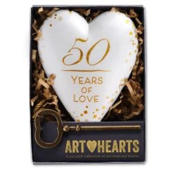 50 Years Of Love Art Heart Sculpture, 4" -Hallmark 50 Years of Love Art Heart Sculpture 4 root 1003480107 1003480107 1470 4.jpg Source Image
