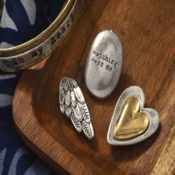 Demdaco Guardian Angel Wing Token -Hallmark Angel Wing Pocket Token 1008100032 04