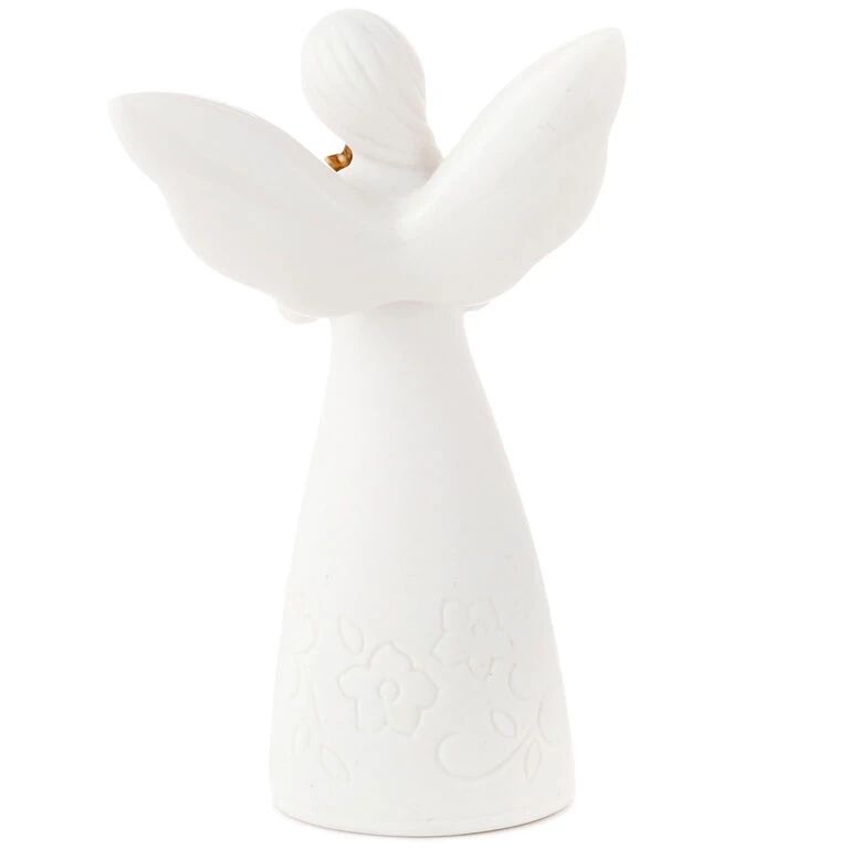 Hallmark Blessing Of A Daughter Mini Angel Figurine, 3.75" 2 Hallmark Blessing Of A Daughter Mini Angel Figurine, 3.75" - Image 2