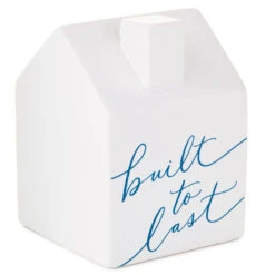 Hallmark Built To Last Ceramic House Figurine, 4"