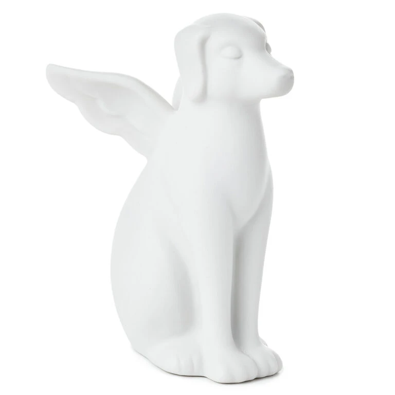 Hallmark Dog Angel Figurine Pet Memorial Gift, 4.25" 1 Hallmark Dog Angel Figurine Pet Memorial Gift, 4.25"