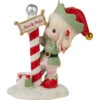 Precious Moments Greetings From The North Pole Elf Figurine, 5.2"