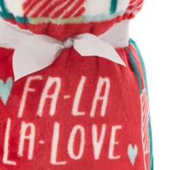 Hallmark Channel Fa-La-La-Love Plaid Blanket, 50x60 -Hallmark Hallmark Channel FaLaLaLove Plaid Blanket 1XKT3520 05