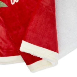 Hallmark Channel Red Oversized Blanket, 60x80 -Hallmark Hallmark Channel FamilySized Blanket 1XKT3505 06