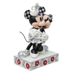 Enesco Jim Shore Disney 100 Years Of Wonder Mickey And Minnie Hugging Figurine, 7.25" 7 Enesco Jim Shore Disney 100 Years Of Wonder Mickey And Minnie Hugging Figurine, 7.25" -Hallmark Jim Shore Disney Mickey Mouse and Minnie Mouse Figurine 6013198 04