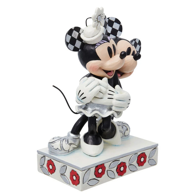 Enesco Jim Shore Disney 100 Years Of Wonder Mickey And Minnie Hugging Figurine, 7.25" 4 Enesco Jim Shore Disney 100 Years Of Wonder Mickey And Minnie Hugging Figurine, 7.25" - Image 4