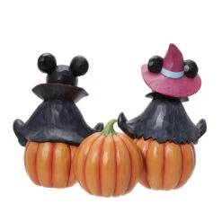 Enesco Jim Shore Disney Mickey Mouse And Minnie Mouse Halloween Figurine, 7.25" -Hallmark Jim Shore Disney Mickey and Minnie Halloween Figurine 6013052 03