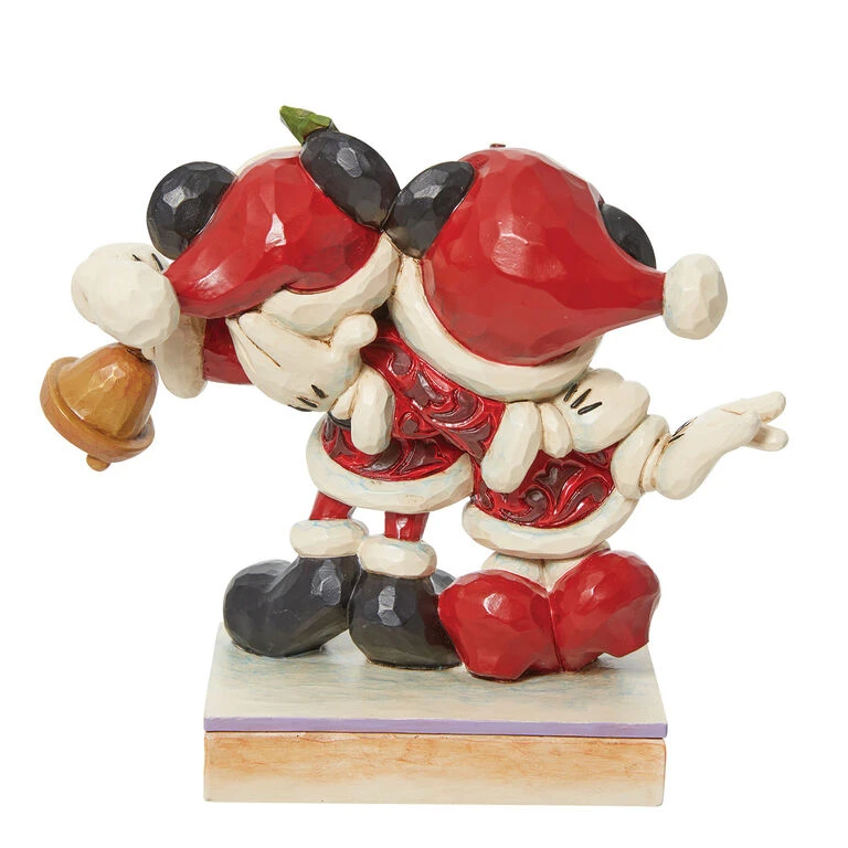 Enesco Jim Shore Disney Mickey And Minnie Santas Figurine, 6.69" 2 Enesco Jim Shore Disney Mickey And Minnie Santas Figurine, 6.69" - Image 2