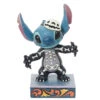 Enesco Jim Shore Disney Stitch Glow-in-the-Dark Skeleton Figurine, 6.38"