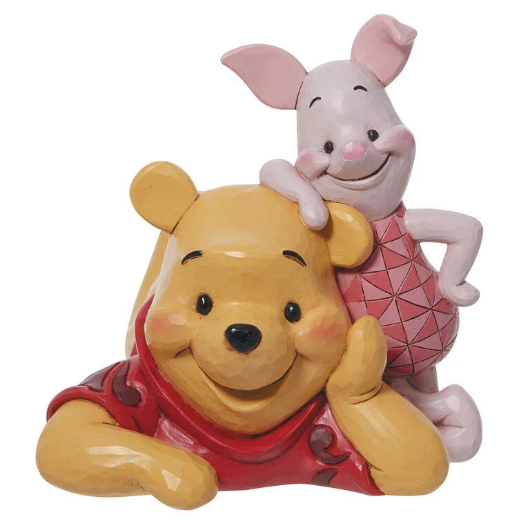 Enesco Jim Shore Disney Winnie The Pooh And Piglet Figurine, 5.25" 1 Enesco Jim Shore Disney Winnie The Pooh And Piglet Figurine, 5.25"