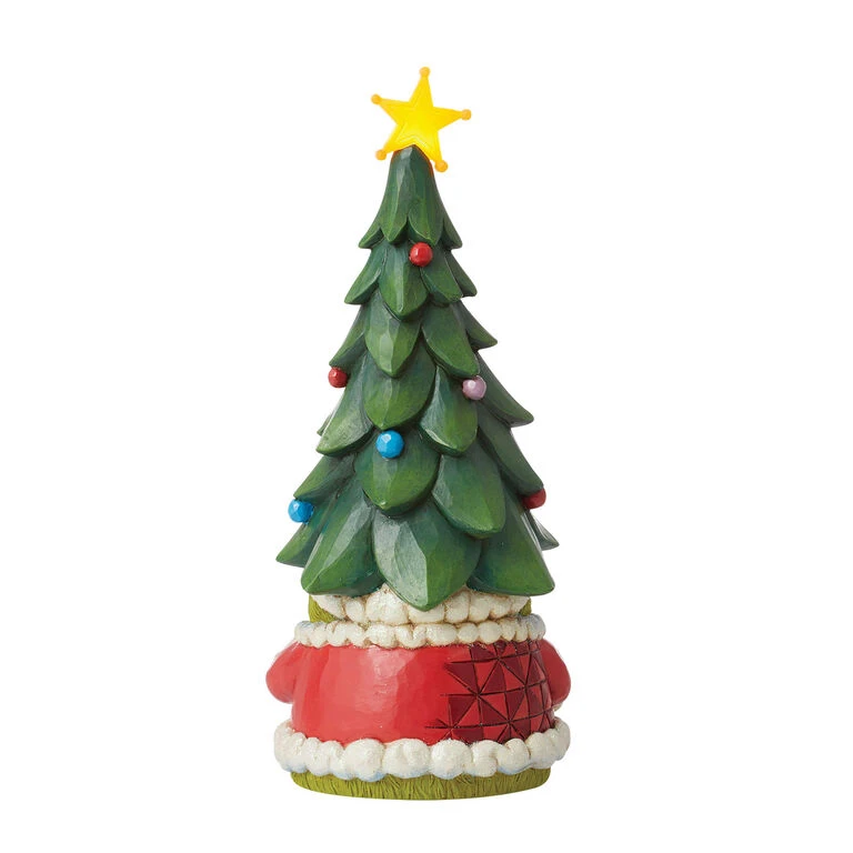 Enesco Jim Shore Dr. Seuss Grinch Gnome With Tree Hat Figurine, 9.84" 2 Enesco Jim Shore Dr. Seuss Grinch Gnome With Tree Hat Figurine, 9.84" - Image 2