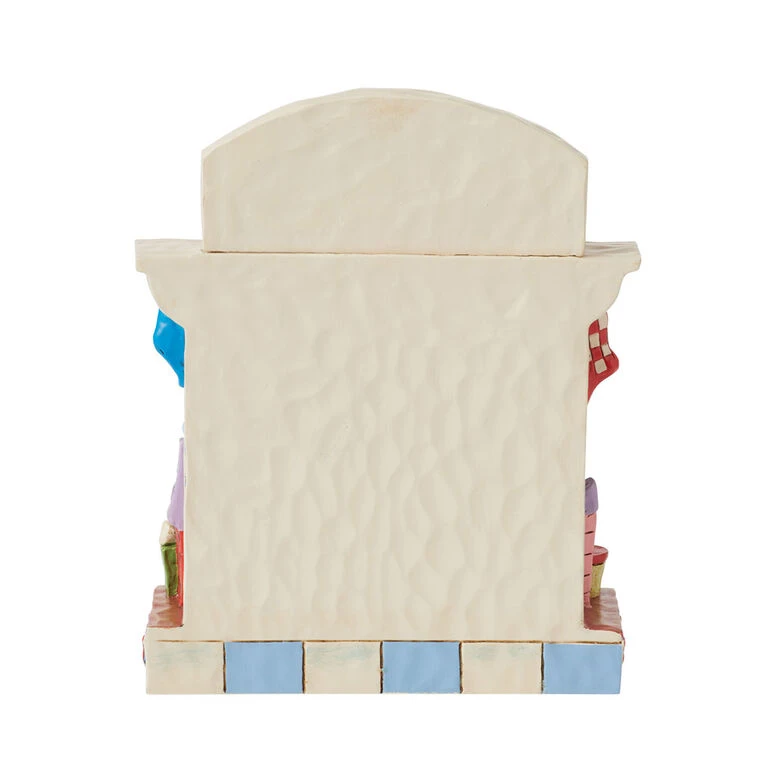 Enesco Jim Shore Grinch Peeking Out Of Fireplace Figurine, 5.5" 2 Enesco Jim Shore Grinch Peeking Out Of Fireplace Figurine, 5.5" - Image 2