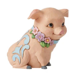 Enesco Jim Shore Mini Pig Figurine, 3.5" -Hallmark Jim Shore Mini Pig Figurine 6012426 03