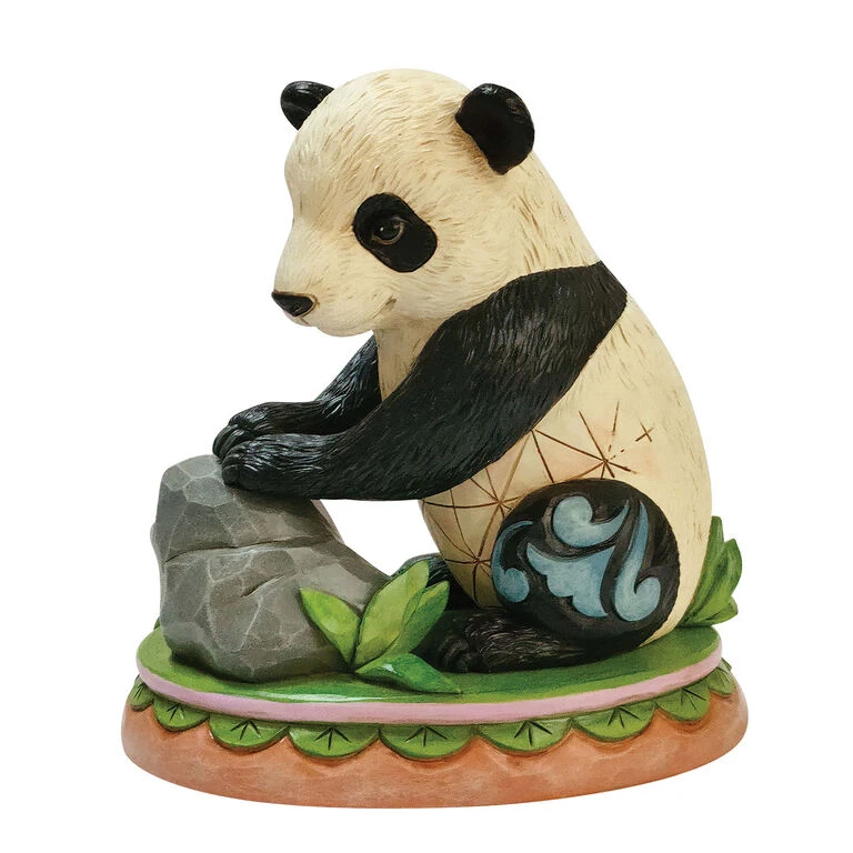 Enesco Jim Shore Giant Panda Cub Figurine, 4.75" 1 Enesco Jim Shore Giant Panda Cub Figurine, 4.75"
