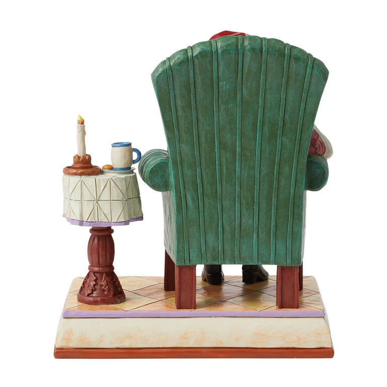 Enesco Jim Shore Santa Twas The Night Figurine, 7.125" 2 Enesco Jim Shore Santa Twas The Night Figurine, 7.125" - Image 2