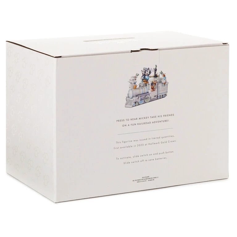 Hallmark Disney 100 Years Of Wonder Mickey And Friends Train Special Edition 2023 Figurine With Light And Sound, 5.63" 4 Hallmark Disney 100 Years Of Wonder Mickey And Friends Train Special Edition 2023 Figurine With Light And Sound, 5.63" - Image 4