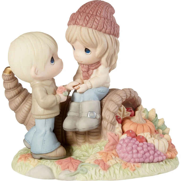 Precious Moments May Your Blessings Be Bountiful Figurine, 7" 1 Precious Moments May Your Blessings Be Bountiful Figurine, 7"