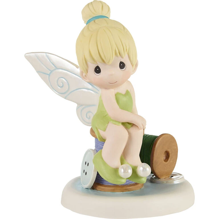 Precious Moments Disney Tinker Bell Pixie Perfect Day Figurine, 5.7" 1 Precious Moments Disney Tinker Bell Pixie Perfect Day Figurine, 5.7"
