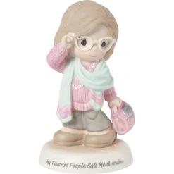 Precious Moments Favorite People Call Me Grandma Figurine, 5.25" H