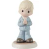 Precious Moments Blessings On Your First Communion Blonde Boy Figurine, 5.3"