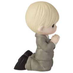 Precious Moments First Communion Kneeling Boy Mini Figurine, 4" -Hallmark Precious Moments First Communion Boy Figurine 202016 03