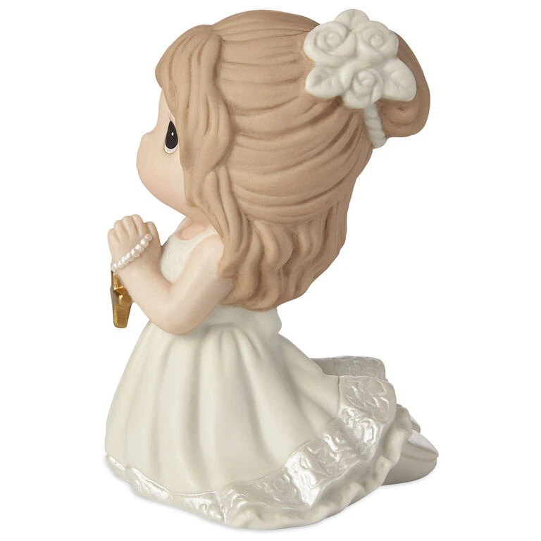 Precious Moments First Communion Kneeling Girl Mini Figurine, 4" 3 Precious Moments First Communion Kneeling Girl Mini Figurine, 4" - Image 3