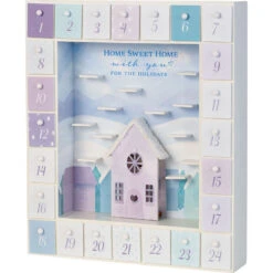 Precious Moments Winter Moments Light-Up Advent Calendar, 11.8"