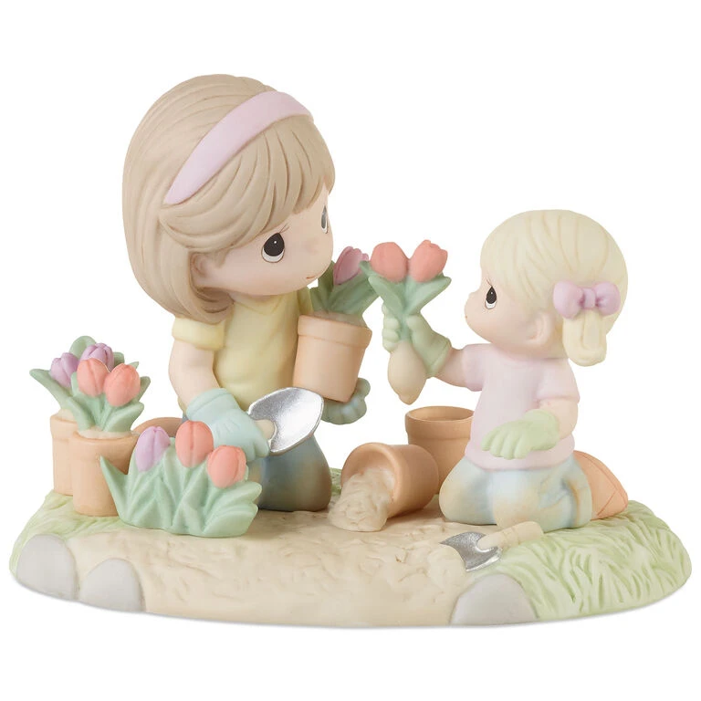 Precious Moments A Mother’s Love Makes A Garden Grow Figurine, 4.4" 1 Precious Moments A Mother’s Love Makes A Garden Grow Figurine, 4.4"