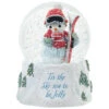 Precious Moments ‘Tis The Ski-Son To Be Jolly Musical Snow Globe, 5.7"