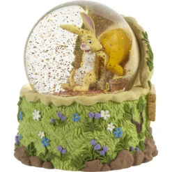 Precious Moments Disney Winnie The Pooh Don't Feed The Bear Musical Snow Globe -Hallmark Precious Moments Winnie the Pooh Musical Snow Globe 203704 03