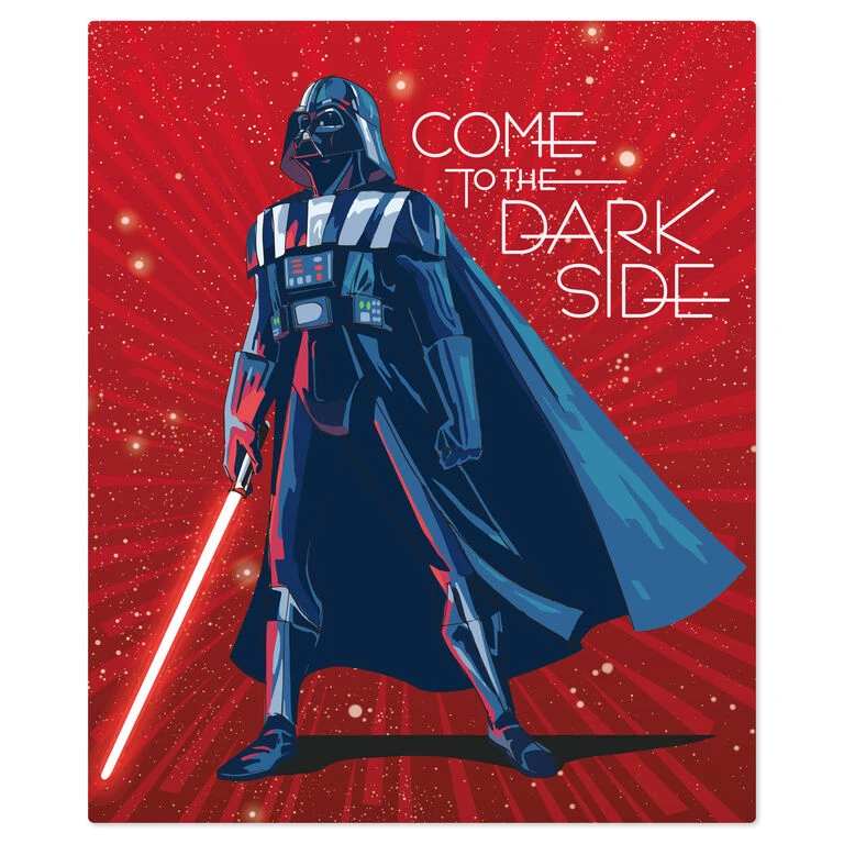 Hallmark Star Wars™ Darth Vader™ Dark Side Blanket 3 Hallmark Star Wars™ Darth Vader™ Dark Side Blanket - Image 3
