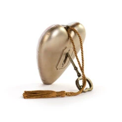 Demdaco Strong Beautiful You Art Heart With Key Stand -Hallmark Strong Beautiful You Heart Sculpture With Key 1003480430 03