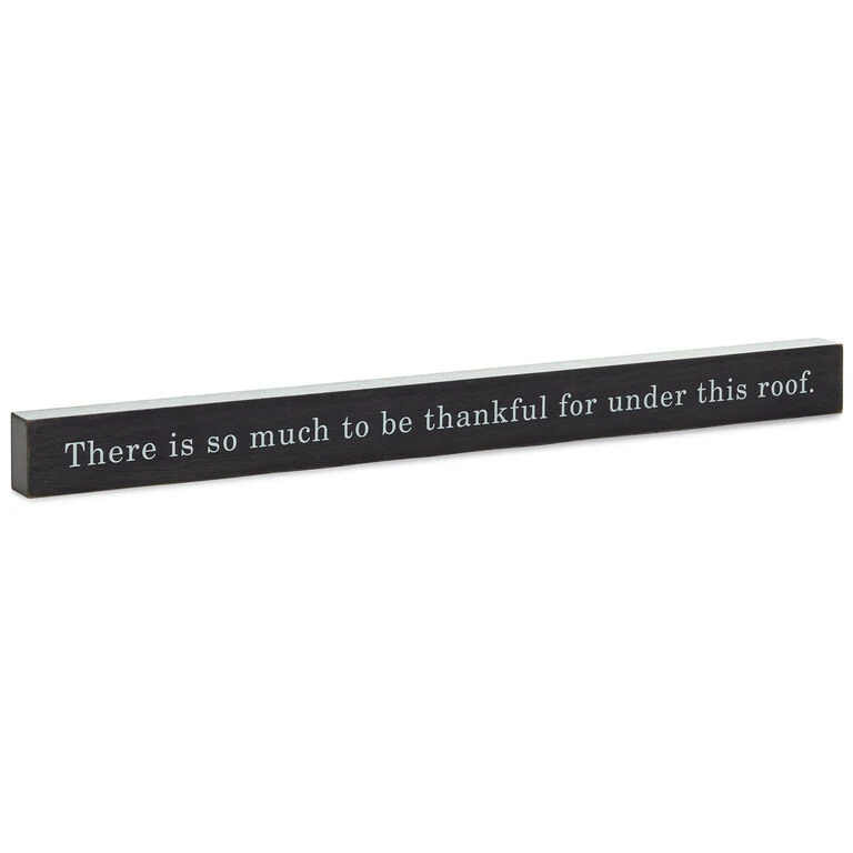 Hallmark Under This Roof Wood Quote Sign, 23.5x2 1 Hallmark Under This Roof Wood Quote Sign, 23.5x2