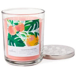 Hallmark Tropical Escape 3-Wick Jar Candle, 16 Oz. -Hallmark Tropical Escape 3Wick Jar Candle 1BGC1051 03