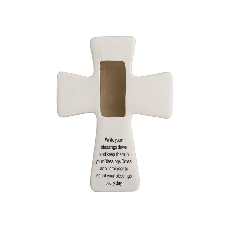 Roman Trust In The Lord Porcelain Prayer Cross 3 Roman Trust In The Lord Porcelain Prayer Cross - Image 3