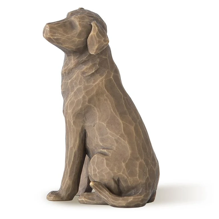 Willow Tree® Love My Dog Figurine, Brown 1 Willow Tree® Love My Dog Figurine, Brown