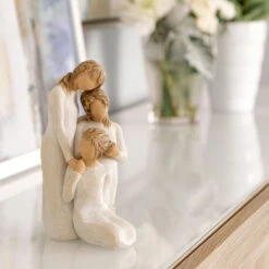 Willow Tree Our Healing Touch Figurine, 6.5" -Hallmark Willow Tree Three Girls Figurine 28041 04